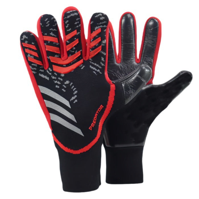 Fabrieksaanbod Nieuwe Voetbal Keepershandschoenen Verdikte Antislip Latex Keepershandschoenen Kinderen Volwassenen Handschoenen