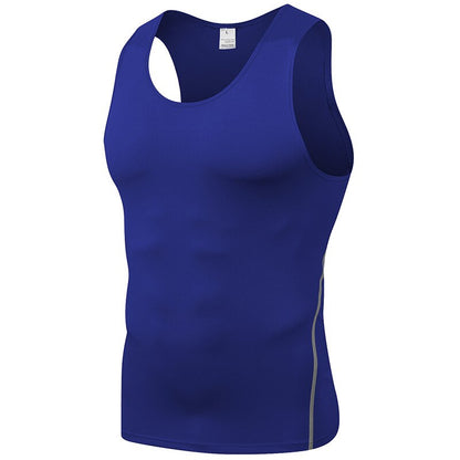 Sports PRO Men's Training Tight Vest Basketball Fitness Running Quick-drying Vest Clothes