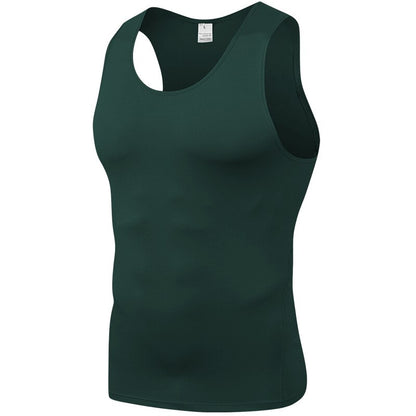 Sports PRO Men's Training Tight Vest Basketball Fitness Running Quick-drying Vest Clothes
