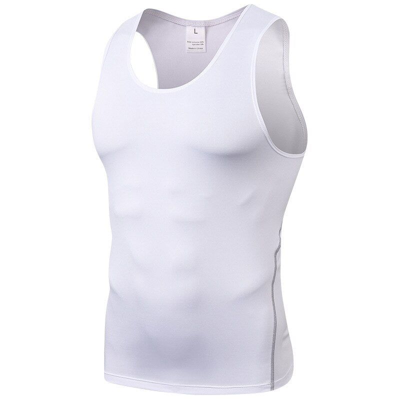 Sports PRO Men's Training Tight Vest Basketball Fitness Running Quick-drying Vest Clothes
