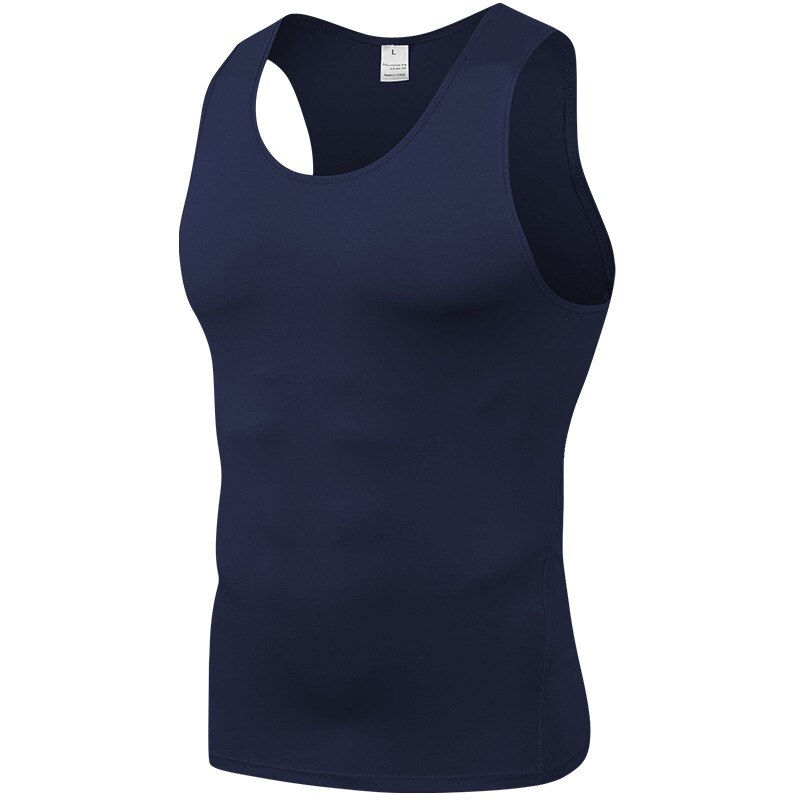 Sports PRO Men's Training Tight Vest Basketball Fitness Running Quick-drying Vest Clothes