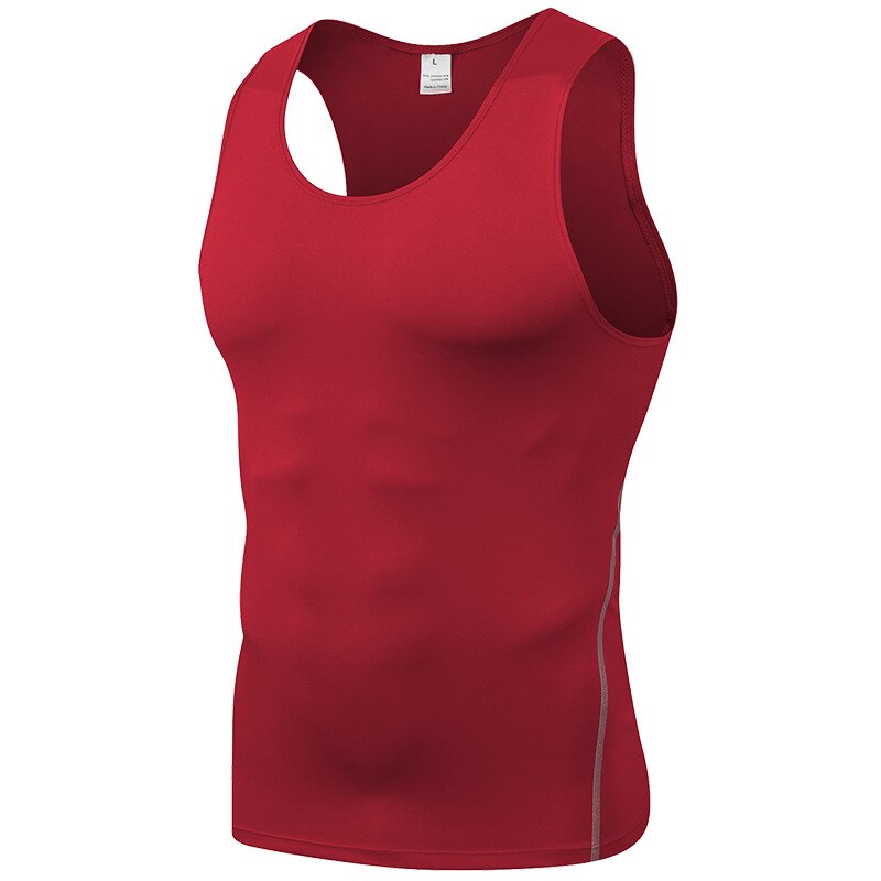 Sports PRO Men's Training Tight Vest Basketball Fitness Running Quick-drying Vest Clothes