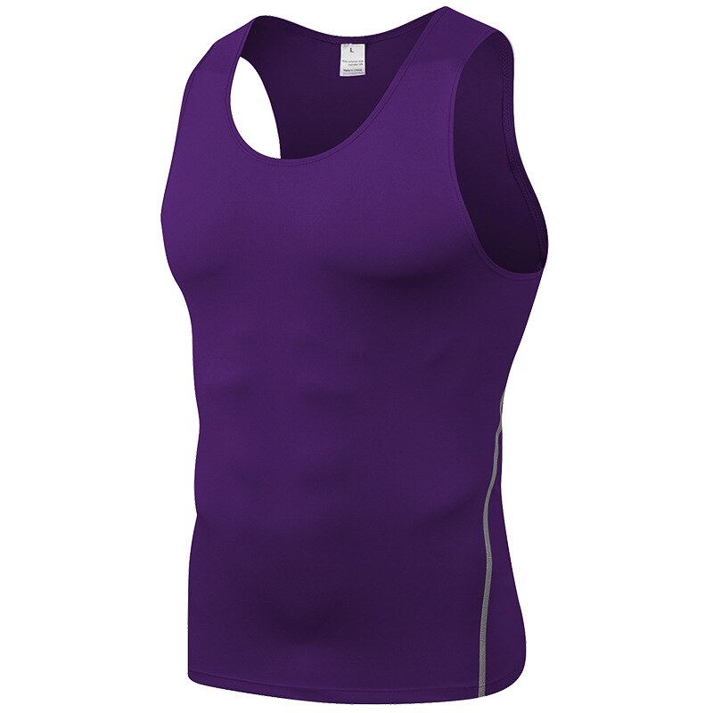 Sports PRO Men's Training Tight Vest Basketball Fitness Running Quick-drying Vest Clothes