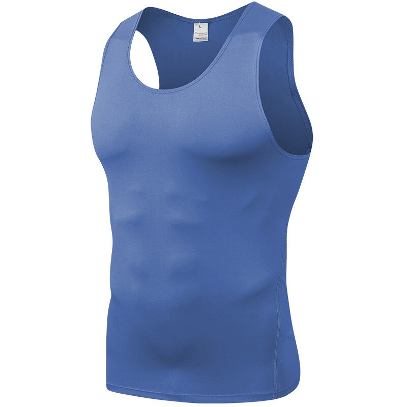 Sports PRO Men's Training Tight Vest Basketball Fitness Running Quick-drying Vest Clothes