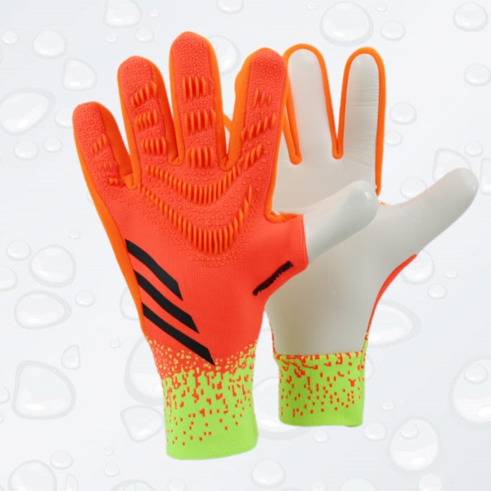 Fabrieksaanbod Nieuwe Voetbal Keepershandschoenen Verdikte Antislip Latex Keepershandschoenen Kinderen Volwassenen Handschoenen