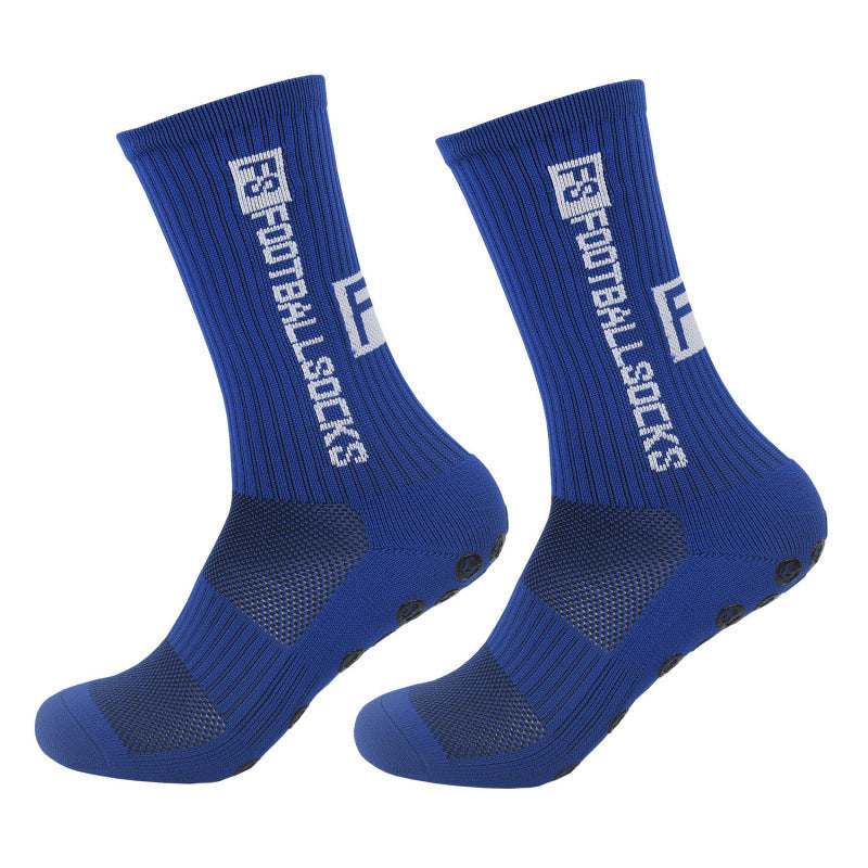 calcetines deportivos antideslizantes azules
