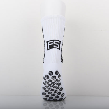 calcetines deportivos antideslizantes blancos