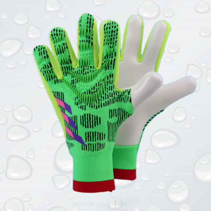 Fabrieksaanbod Nieuwe Voetbal Keepershandschoenen Verdikte Antislip Latex Keepershandschoenen Kinderen Volwassenen Handschoenen