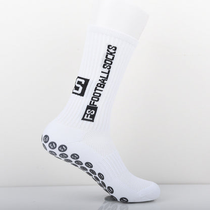 calcetines deportivos antideslizantes blancos
