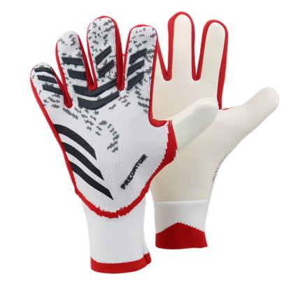 Fabrieksaanbod Nieuwe Voetbal Keepershandschoenen Verdikte Antislip Latex Keepershandschoenen Kinderen Volwassenen Handschoenen