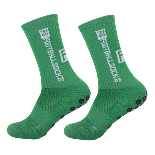 meias esportivas antiderrapantes verdes