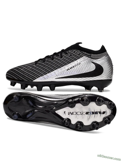 Botas de fútbol Nike Air Zoom Mercurial Vapor 16 Elite AG para césped artificial - Negro/Gris/Plata